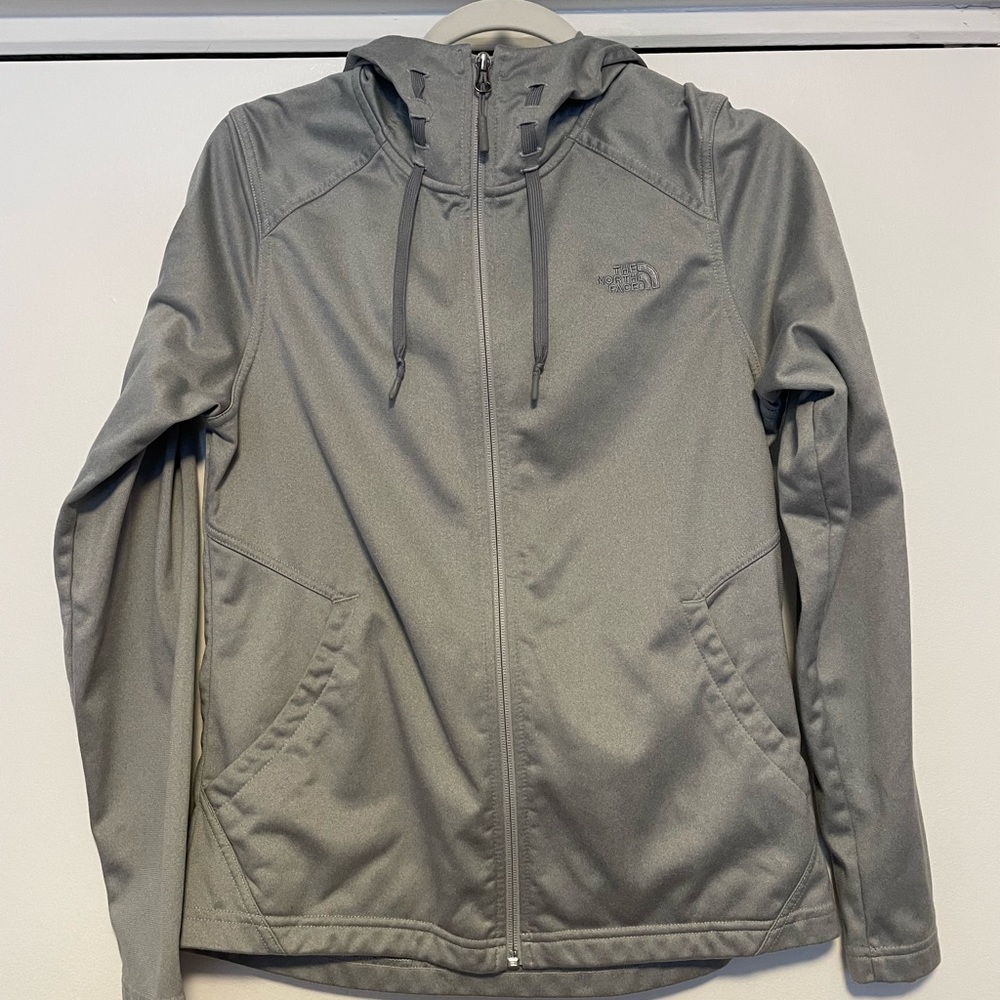 North Face zippered sweatshirt size medium